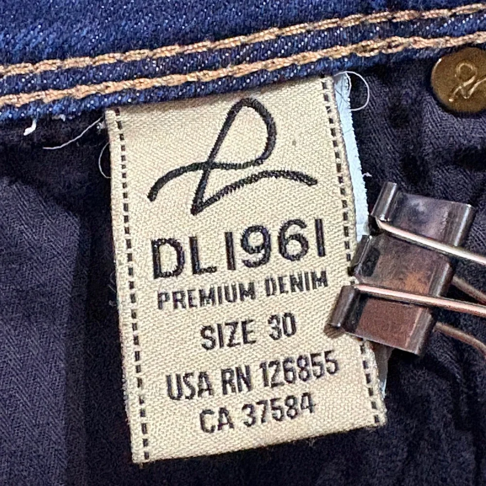 DL1961 Angel Mid‎ Rise Skinny Ankle Jeans Women's Size 30 4 Way Stretch Comfort